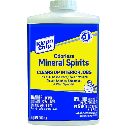 Kleen Strip Odorless Mineral Spirits 1 Qt - California @6 - Qksp94005Ca - 986-Qksp94005Caf1