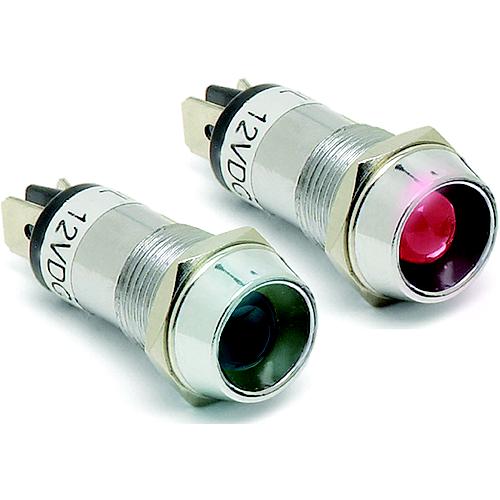 Cole Hersee Pl6Gbp 12V Pilot Light, Green Led - Pl-612-G-Bp - 12-Pl612Gbpf1