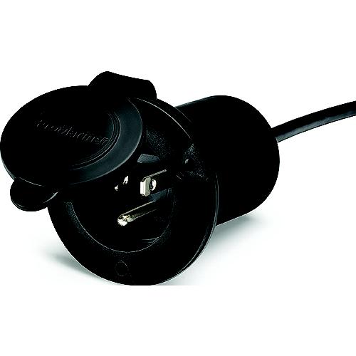 Pro Mariner 51300 Ac Plug Holder+, Black - 51300 - 175-51300F1
