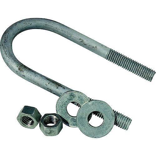 Tie Down Engineering Galvanized U-Bolt Kit - 86225 - 241-86225F1