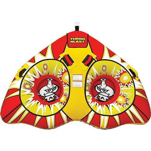 Airhead Turbo Blast 2 Inflatable Double Rider Towable - Ahtb-12 - 253-Ahtb12F1