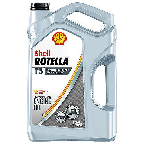 Shell Rotella® T5 Synthetic Blend Diesel Engine Oil - 550045130 - 258-550045130F1