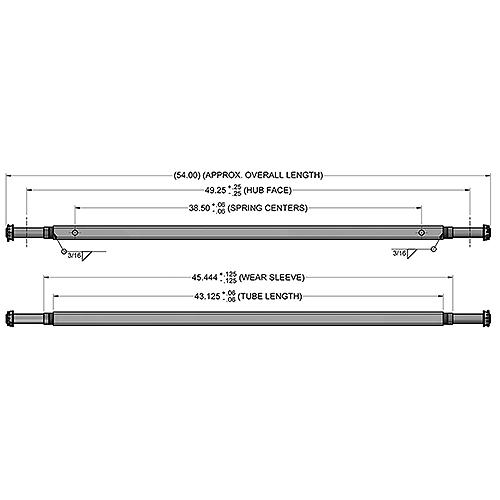 Dexter Axle 46032 1.5