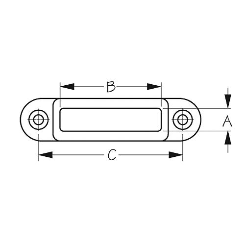 Boat Cover Bow Sockets - 327415-1 - 354-3274151F1