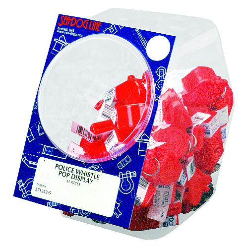 Safety Whistle W/O Lanyard, 35 Pieces In Pop Display - 571252-5 - 354-5712525F1