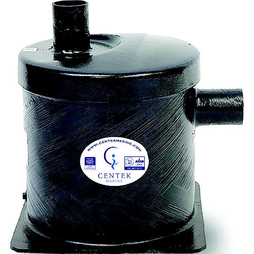 Centek 1500025 Vernalift Side In/Top Out Muffler - 1500025 - 383-1500025F1