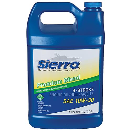 Sierra 94203 10W30 Fcw 4Stroke Outboard Oil, Gal. - 18-9420-3 - 47-94203F1