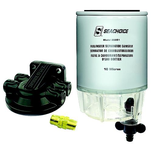 Seachoice Fuel Filter Kit W/Plastic Bowl - 21431 - 50-21431 Superseded By: 50-22301F1