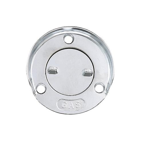 Seachoice Stainless Steel Deck Fill With Cap (Chain Tether) For 1-1/2