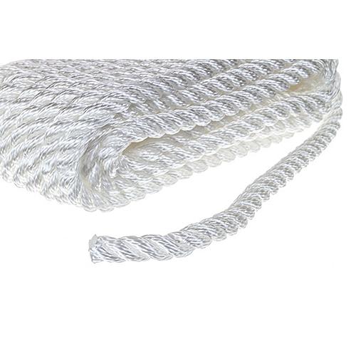 Seachoice 42531 3-Strand Twisted Nylon Dock Line, 3/8