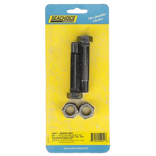 Seachoice Shackle Bolts 9/16-18 X 3