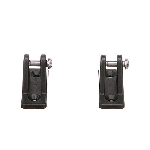 Seachoice Deck Hinge For Bimini Top, Black Nylon, Pack Of 2 - 50-76251 - 50-76251F1