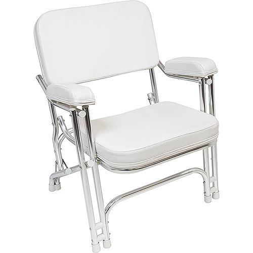 Seachoice Folding Deck Chair - White - 78501 - 50-78501 Superseded By: 50-78503F1
