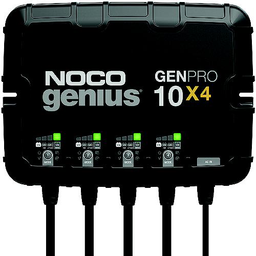 Noco Genprox4 On-Board Battery Charger, 4-Banks - Genpro10X4 - 589-Genpro10X4F1