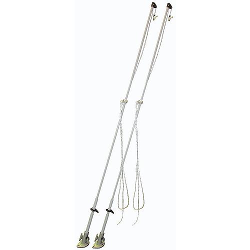 Dock Edge Dock-Side Premium Mooring Whips (2/Box) - De3600F - 686-De3600Ff1