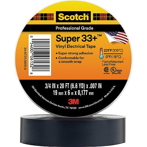 33+ Electrical Tape 3/4 X 66 - 6132 - 71-06132F1