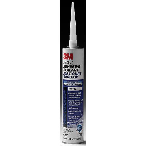 3M 14316 4000Uv Fast Cure Sealant, Black, 10 Oz. Cartridge - 14316 - 71-14316F1