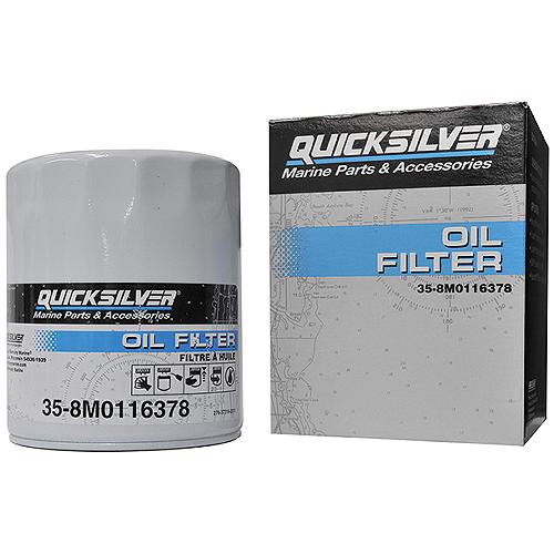 Quicksilver 35-8M0116378 Oil Filter For All Mcm/Mie Ford Engines - 8M0116378 - 710-35-8M0116378F1