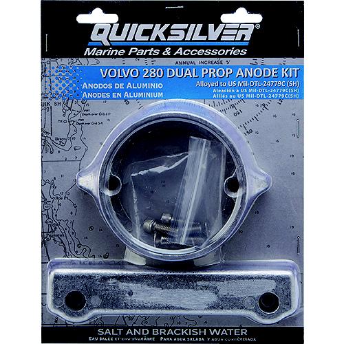 Quicksilver 97-8M6007988 Volvo Aluminum Anode Kit, Sx - 8M6007988 - 710-97-8M6007988F1