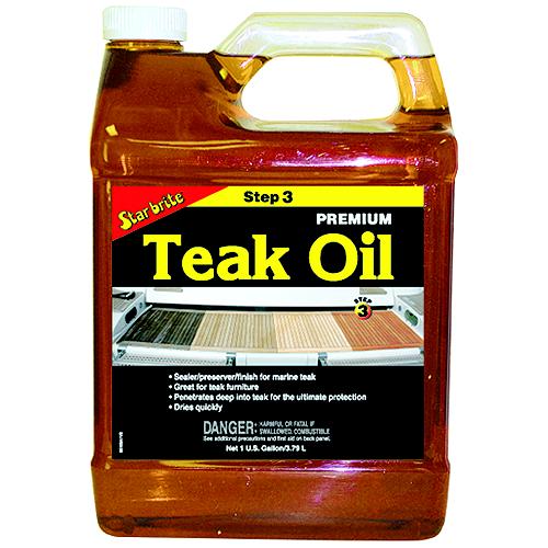 Premium Golden Teak Oil, Gal. - 85100 - 74-85100F1