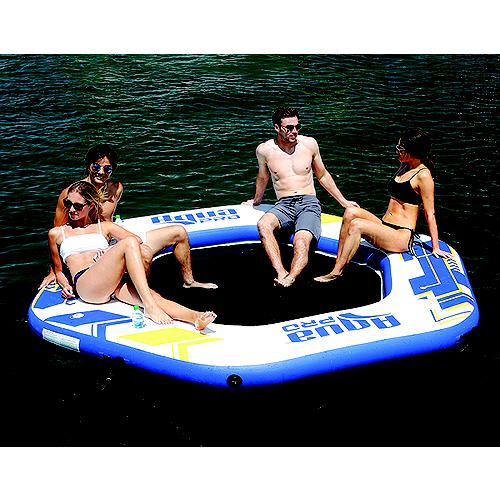 Aqua Leisure Apr20922 Hexagontal Inflatable Island, 10' - Apr20922 - 744-Apr20922F1