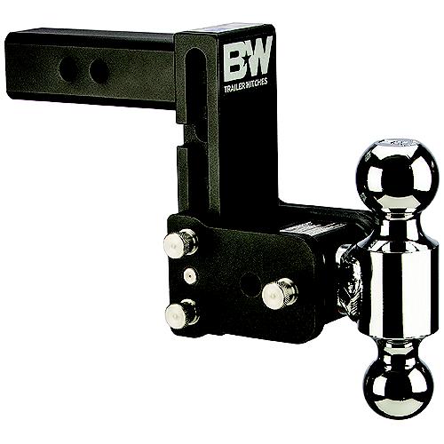 B&W Ts10037B Trailer Hitches Tow & Stow Dual Ball Receiver Hitch | Fits Standard 2