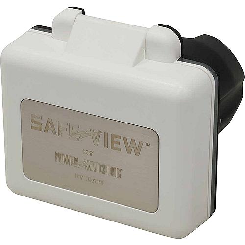 Hughes Sv30Apiw Safeview Smart Rv Power Inlet, 30A. White - Sv30Api-W - 977-Sv30Apiwf1