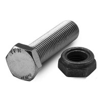 Seastar Ha5822 High Strength Tiller Bolt W/ Nylock Nut 3/8