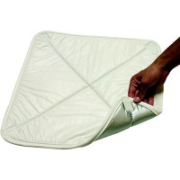 Adco Deluxe Solar Vent Cover, White Vinyl With Reflective Silver Finish On One Side For 14