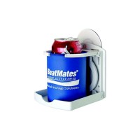 Boatmates 21702 Folding Drink Holder, White, 2/Pk - 98649 - 107-21702F1