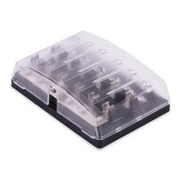 Sierra Fs40910 409 Series Fuse Block W/Common Source & Cover - Fs40910 - 11-Fs40910F1