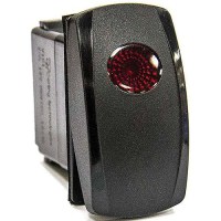 Illuminated Weather Resistant Contura® V Rocker Switch - Rk19310 - 11-Rk19310F1