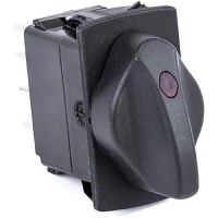 Sierra Rs20020 Contura Rotary Switch, On - Off - On Red Light - Rs20020 - 11-Rs20020F1