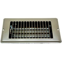 Ap Products Metal Floor Register, Brown - 013-626 - 112-013626F1