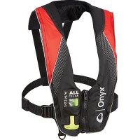 Onyx 13220010000420 A/M-24 All-Clear® Auto/Manual Inflatable Life Jacket, Red - 132200-100-004-20 - 116-13220010000420F1