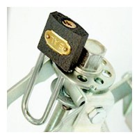 Bal Products 28015 X-Chock Padlock For Rv Trailer Tire Locking Chocks & X-Tended Fit X-Chock - 28015 - 129-28015F1