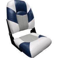 Wise 14611773 Baja Series High Back Seat, Brite White/Gray/Midnight - 1461-1773 - 144-14611773F1