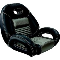 Springfield Marine 104094001 Pro Fishing Speed Seat, Charcoal/Black/Med. Gray - 1040940-01 - 169-104094001F1