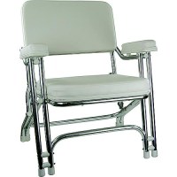 Springfield 1080021 Deck Folding Chair, White - 1080021 - 169-1080021F1