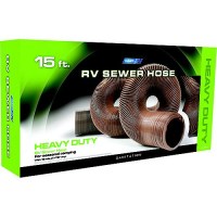 Camco 39661 Heavy Duty Rv Sewer Hose 15' - 39661 - 17-39661F1