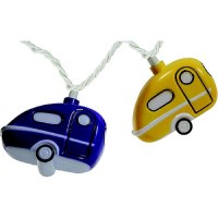 Camco Rv 42652 Retro Travel Trailer Led Party Lights (Includes 10 Led Lights & Connector) - 42652 - 17-42652F1