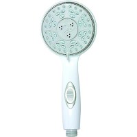 Camco 43711 Shower Head White W/On/Off Switch - 43711 - 17-43711F1