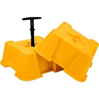 Camco 44539 Fasten Rv Leveling Big Blocks With T-Handle, 2 Pk - 44539 - 17-44539F1