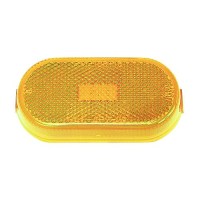 Anderson Replacement Oval Combination Clearance/Side Marker Light Replacement Lens, Amber - 108-15A - 177-10815Af1