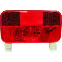 Anderson V25923 25921/25923 Rv Stop, Turn, And Tail Light W/Reflex, Driver Side W/License Plate Light & Bracket - V25923 - 177-V25923F1