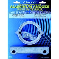 Martyr Aluminum Anode Kit For Volvo Penta 280 Dual Prop Engine (Contains 1-875821, 1-832598 And Fastening Hardware) - Cm280Dpkita - 194-Cm280Dpkitaf1