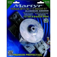 Martyr Honda Bf Anode Kit, Magnesium - Cmhbf75115Kitm - 194-Cmhbf75115Kitmf1