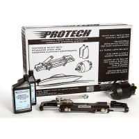 Uflex Protech21T Protech Hydraulic Tilt Steering System For Johnson/Evinrude, Yamaha, Suzuki W/Tilt Helm. Hoses Sold Separately. - Protech 2.1T - 216-Protech21Tf1