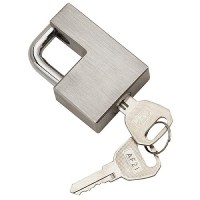 Bulldog 580408 Stainless Steel Coupler Lock - Includes 2 Keys - 580408 - 220-580408F1