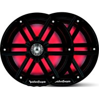 Rockford Fosgate M28Hb Color Optix™ Marine 2-Way Horn Speakers, Black / Stainless - M2-8Hb - 227-M28Hbf1